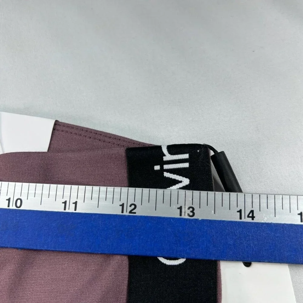 Calvin Klein Legging Pants Womens Size Xsmall Purple Stretch New - Picture 6 of 7